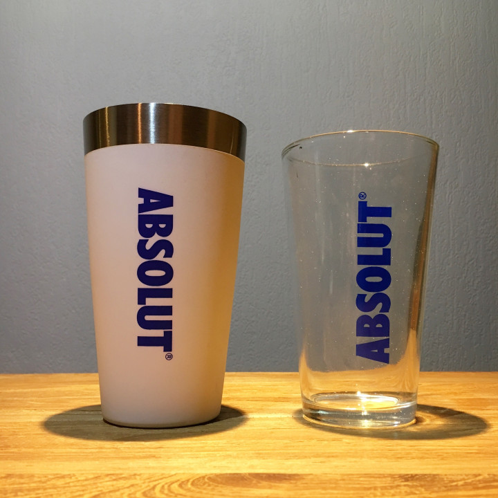 Shaker Absolut vodka modèle 1