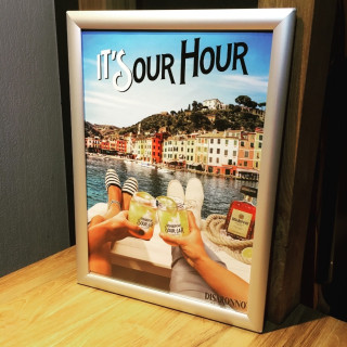 Wandbord Amaretto Sour