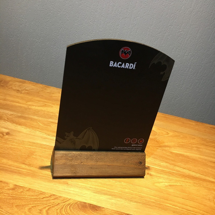 Chalk slate Bacardi model 2