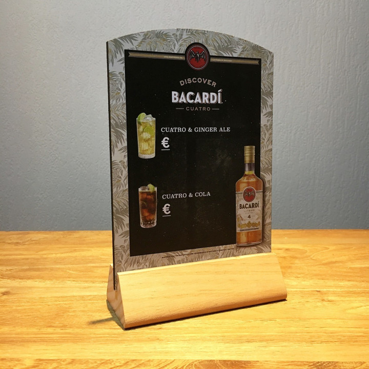 Chalk slate Bacardi 4 Anos