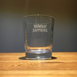 Glass Bombay on the rocks