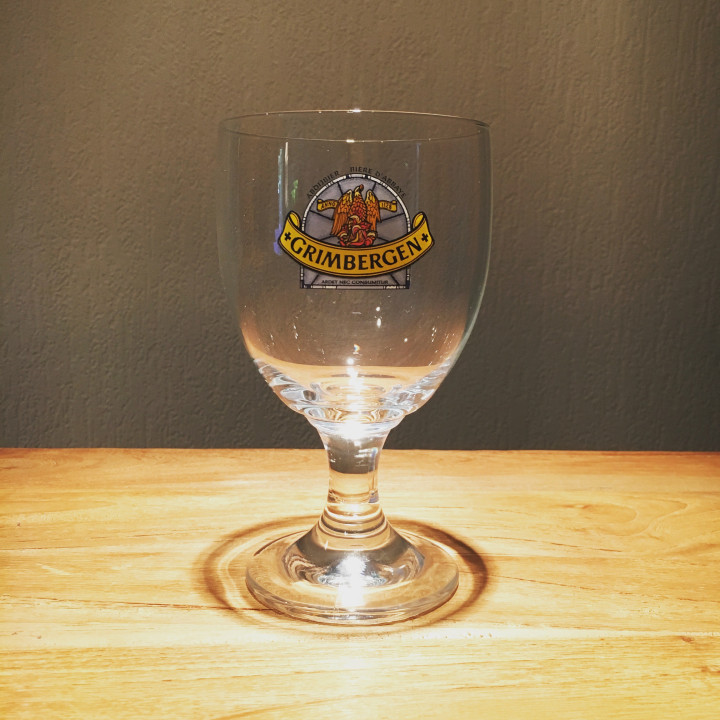 Verre bière Grimbergen 33cl logo bleu