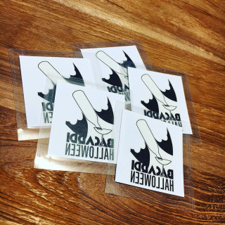 Set van 6 Tatoo Bacardi model 1