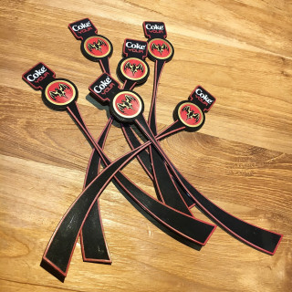 Swizzle stick Bacardi model 2 x6