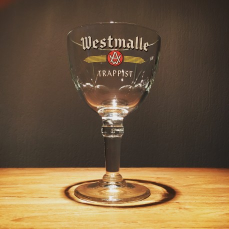 Glass beer Trappist Westmalle