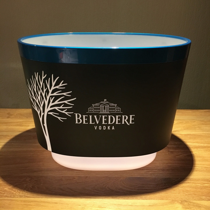 Bottle & Ice bucket Belvedere vodka 2b