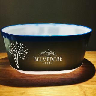 Bottle & Ice bucket Belvedere vodka LED 4b