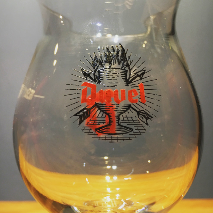 Verre bière Duvel modèle 2019 20cl galopin