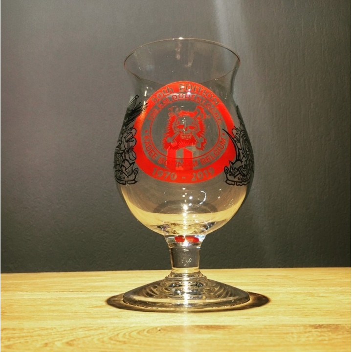 Verre bière Duvel collection 20 Dodentocht 50ème