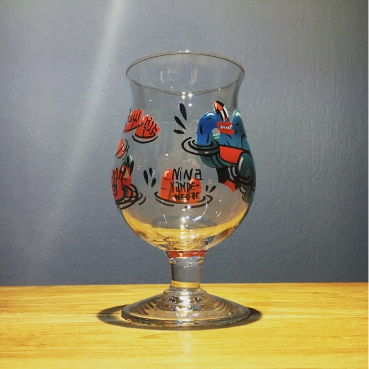 Verre bière Duvel collection 22 Nina Vandeweghe