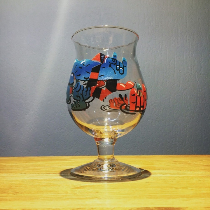 Verre bière Duvel collection 22 Nina Vandeweghe