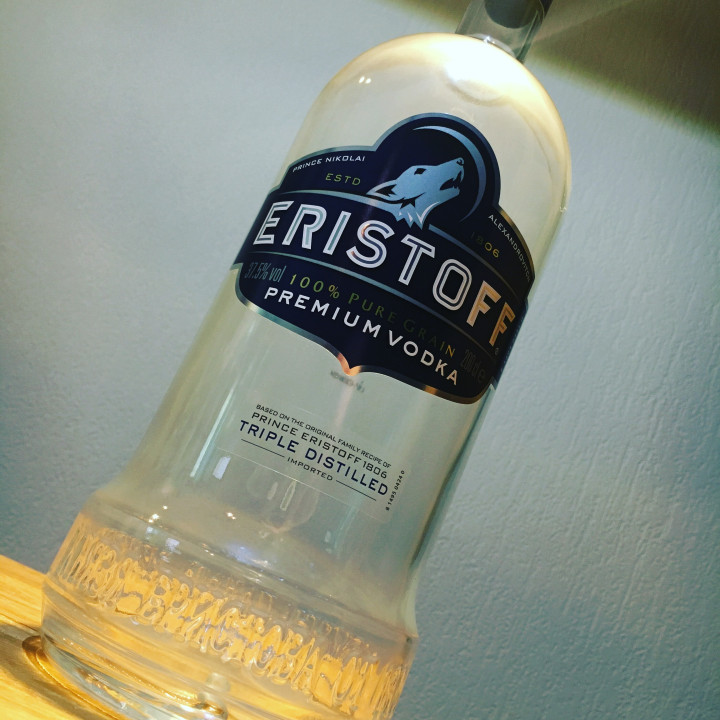 Dummy bottle Eristoff 2L