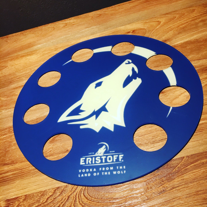 Round meter Eristoff for shooters
