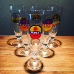 Set of 6 Glasses beer...