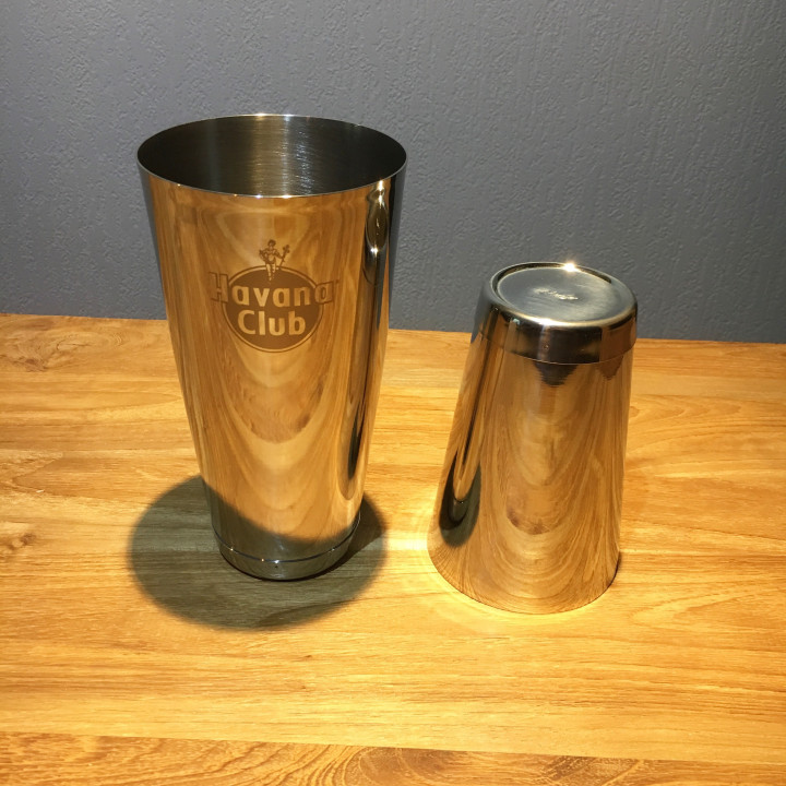 Shaker Havana Club inox