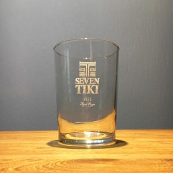 Glass Seven Tiki white logo