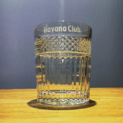 Verre Havana Club ciselé