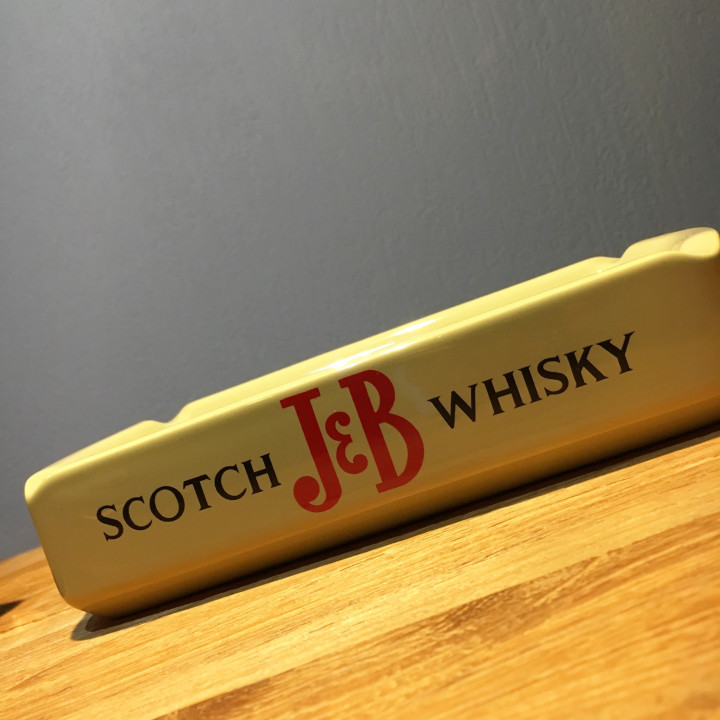 Set J&B Pichet + ashtray in ceramic