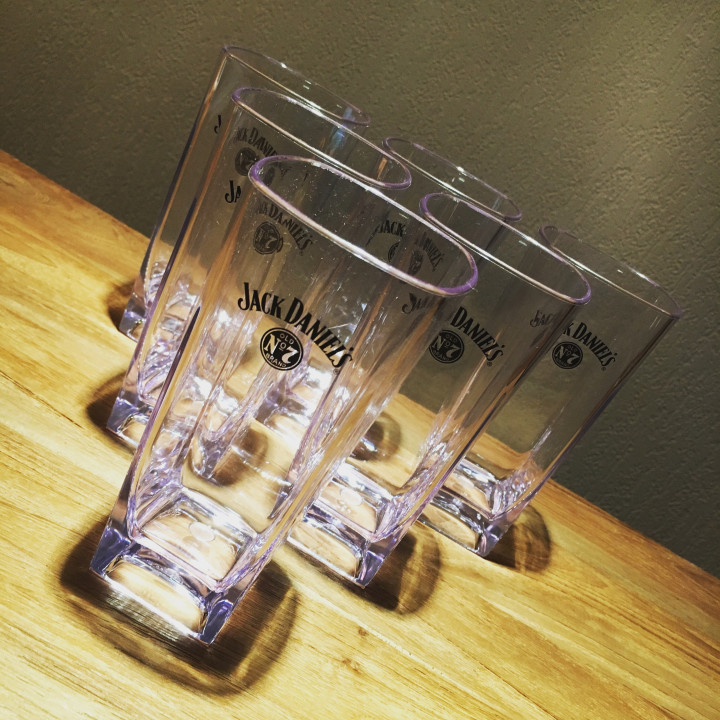 Verre Jack Daniel's long drink pvc