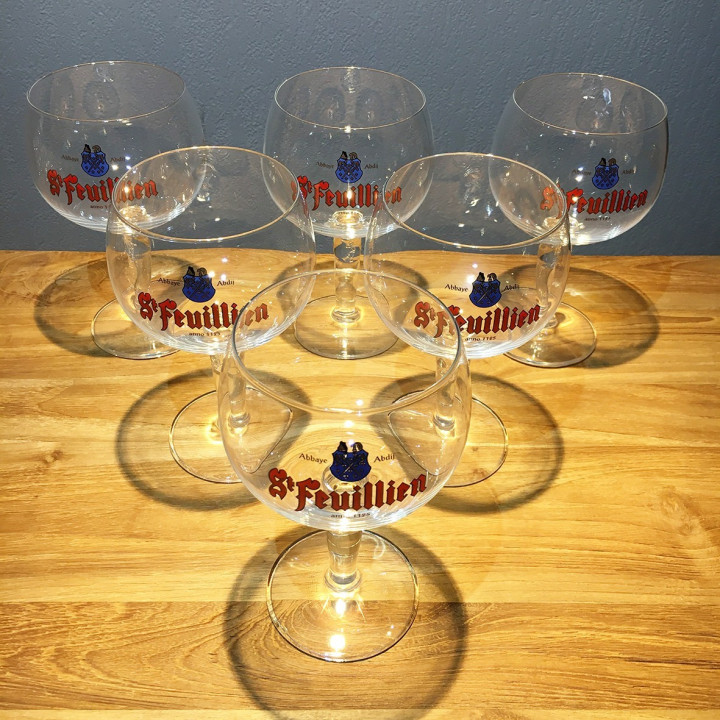 Verre bière Saint-Feuillien 33cl