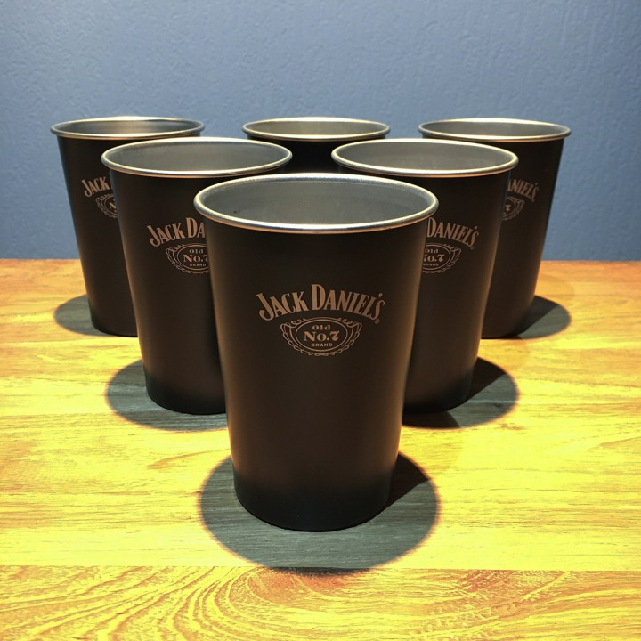 Verre Jack Daniel's en métal