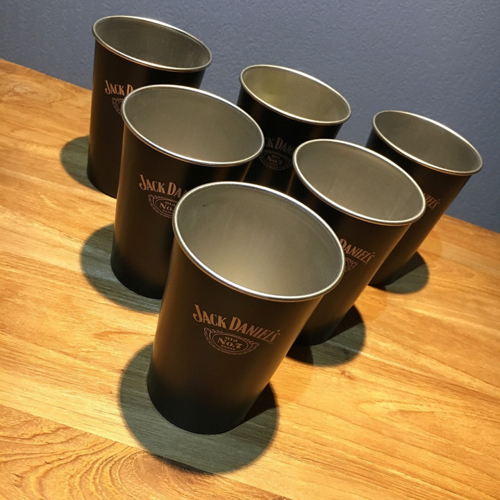 Verre Jack Daniel's en métal
