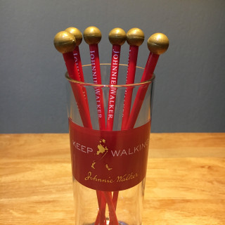 Swizzle stick Johnnie Walker x6