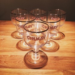 Verre bière Chimay galopin