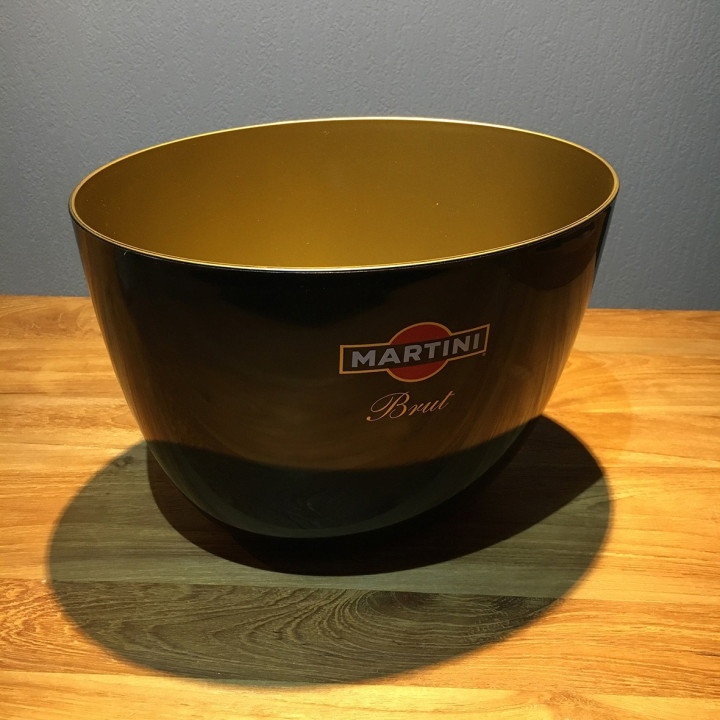 Bottle & Ice bucket Martini Brut 1b