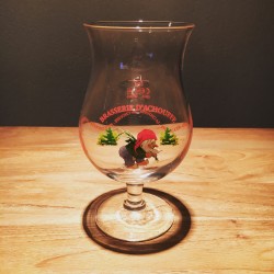 Glass beer Chouffe 25cl old