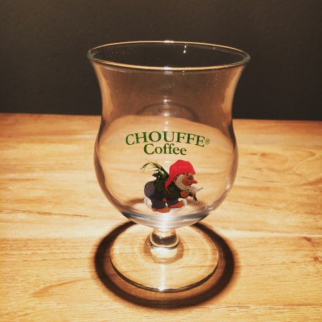 Glass beer Chouffe Coffee