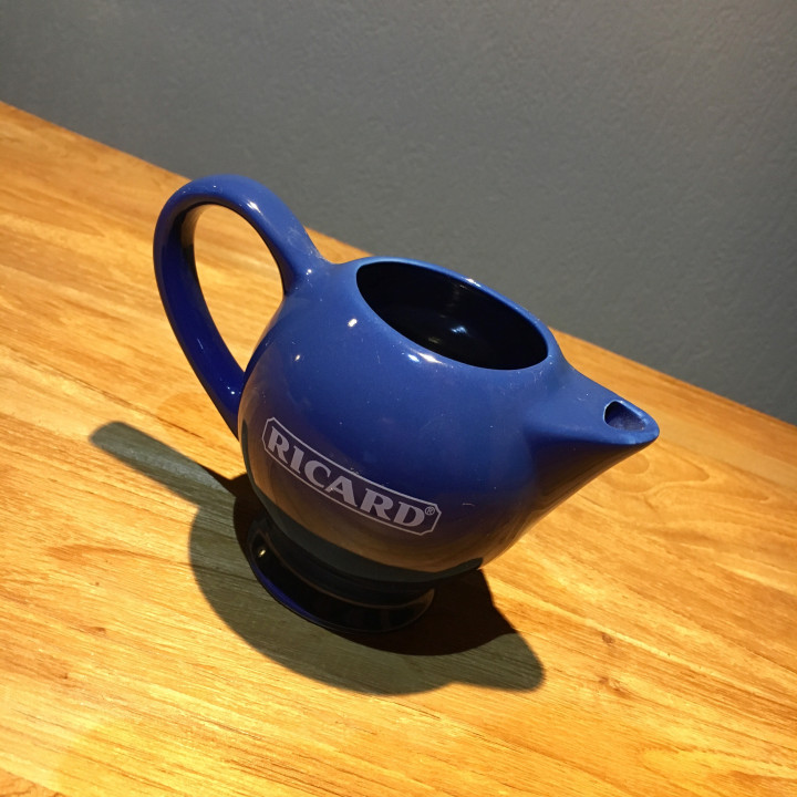 Broc Ricard ceramic round blue