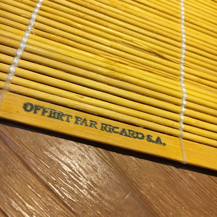 Placemat Ricard en bois