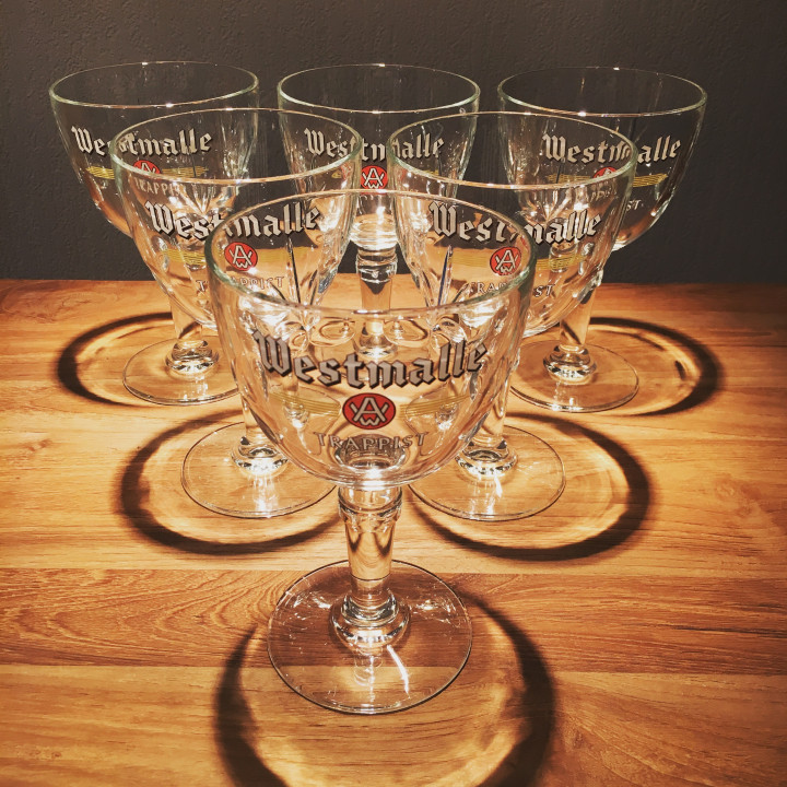 Verre bière Trappist Westmalle