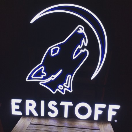 Lighting Eristoff LED wolf head