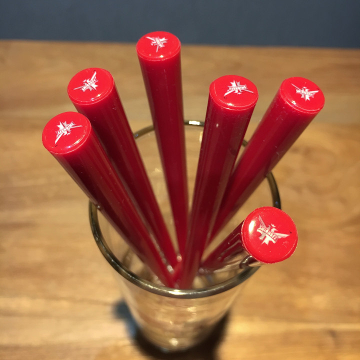 Swizzle stick Smirnoff model 4 x6