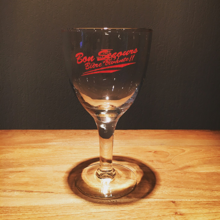Glass beer Bon Secours calice
