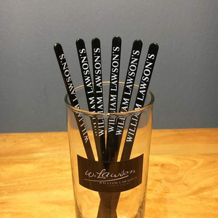 Swizzle stick William Lawson's model 2 x6