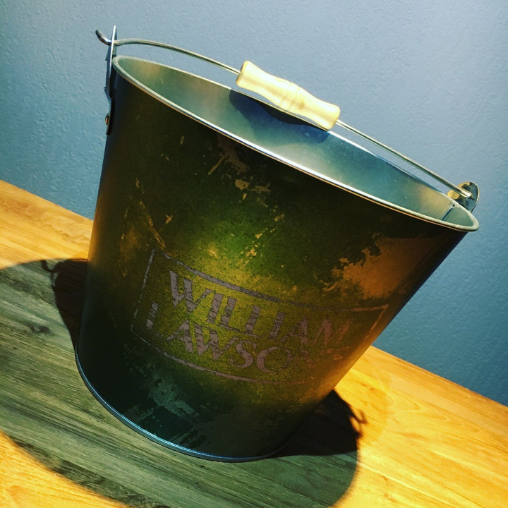 Bottle Bucket William Lawson's metal thin