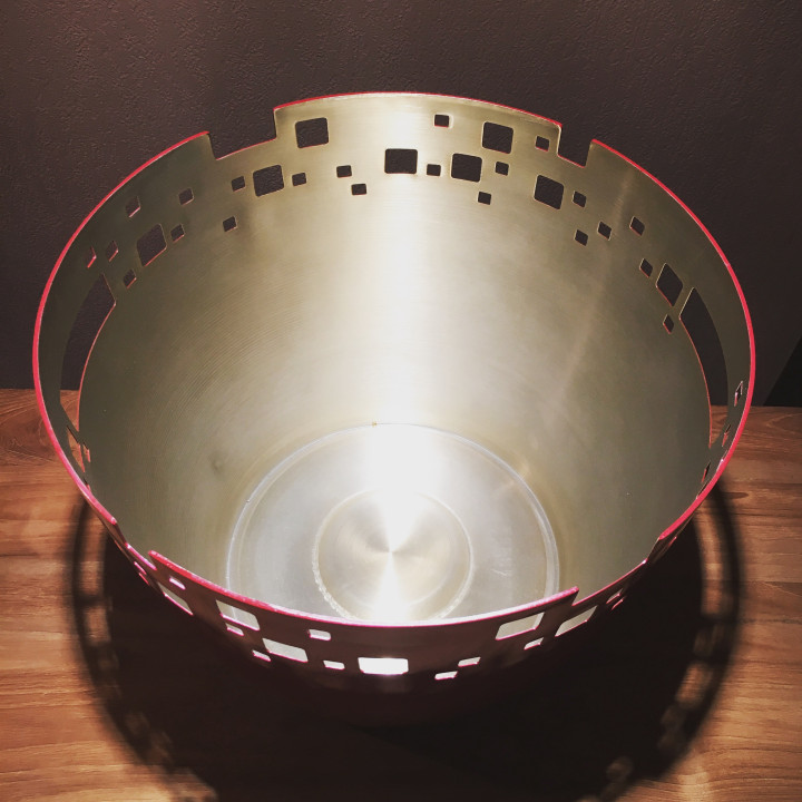 Bottle bucket Piper-Heidsieck red 4b