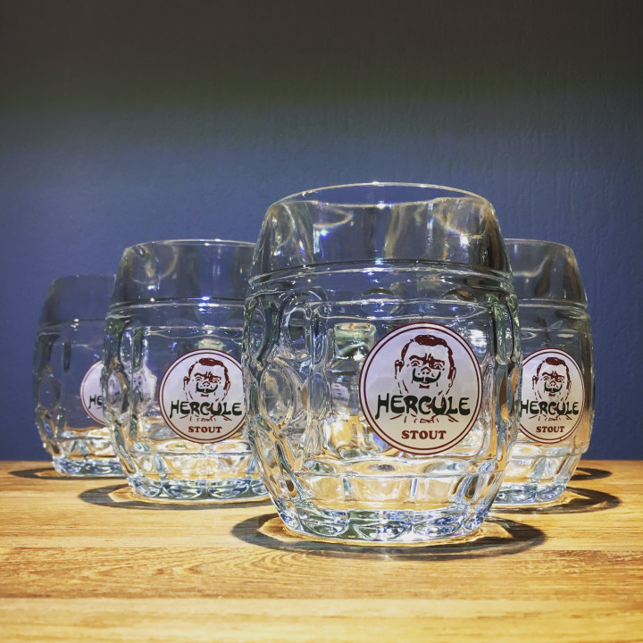 Chope bière Hercule Stout