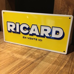 Plaat Ricard metaal model 3