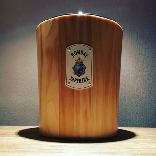 Bottle Bucket Bombay Sapphire wooden