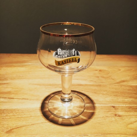 Glass beer Kasteelbier - castle beer - tasting glass (galopin)