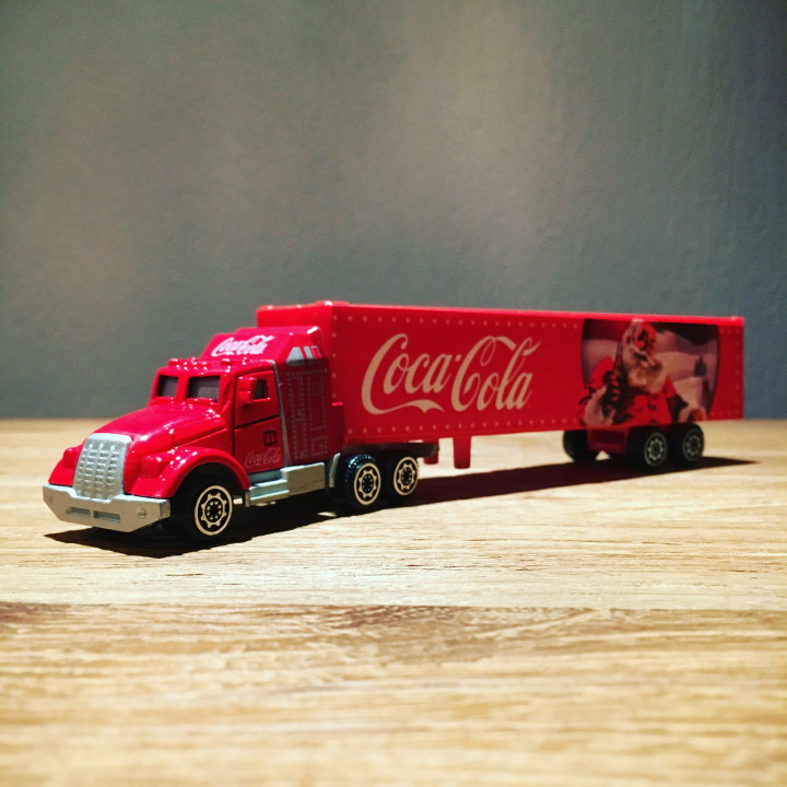 Camion miniature Coca-Cola