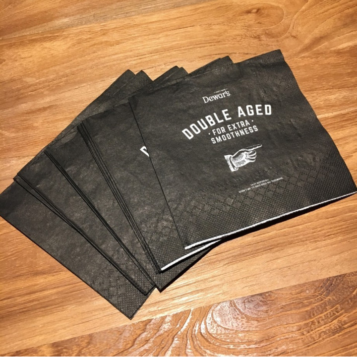 Serviette en papier Dewar's x50