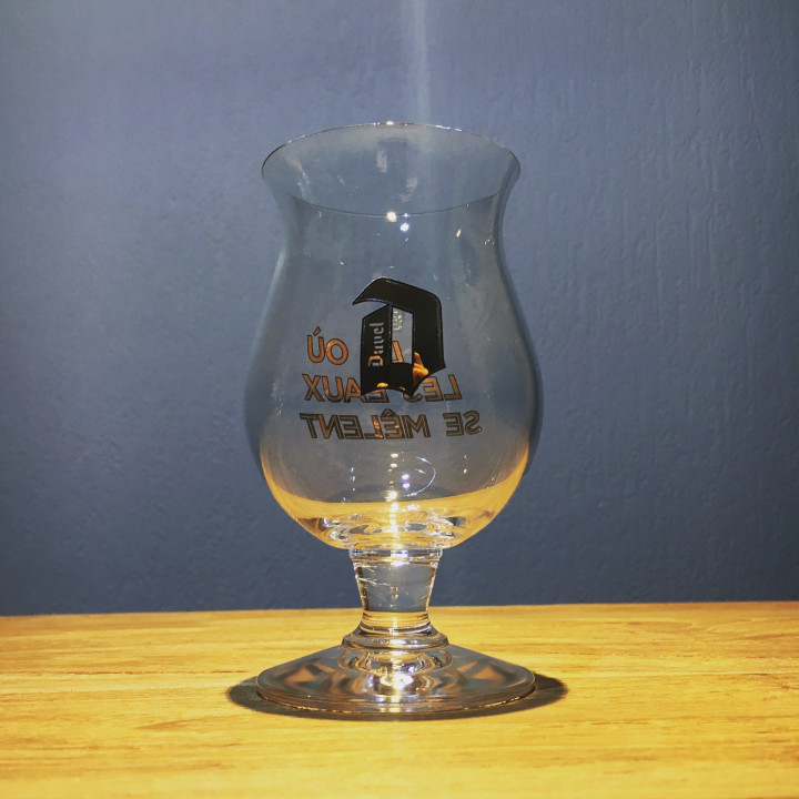 Verre bière Duvel collection 30 Biennale Lyon 2019