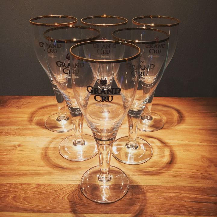 Glass beer Saint-Feuillien Grand Cru