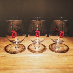 Set of 3 glasses beer Duvel 2016