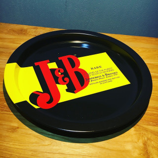 Dienblad J&B in metaal